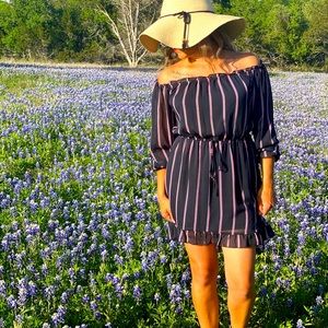 Off the shoulder dress